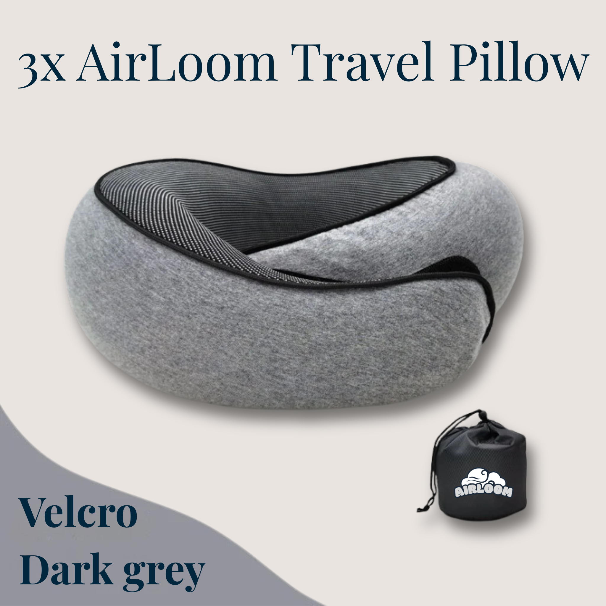AirLoom  Travel Neck Pillow