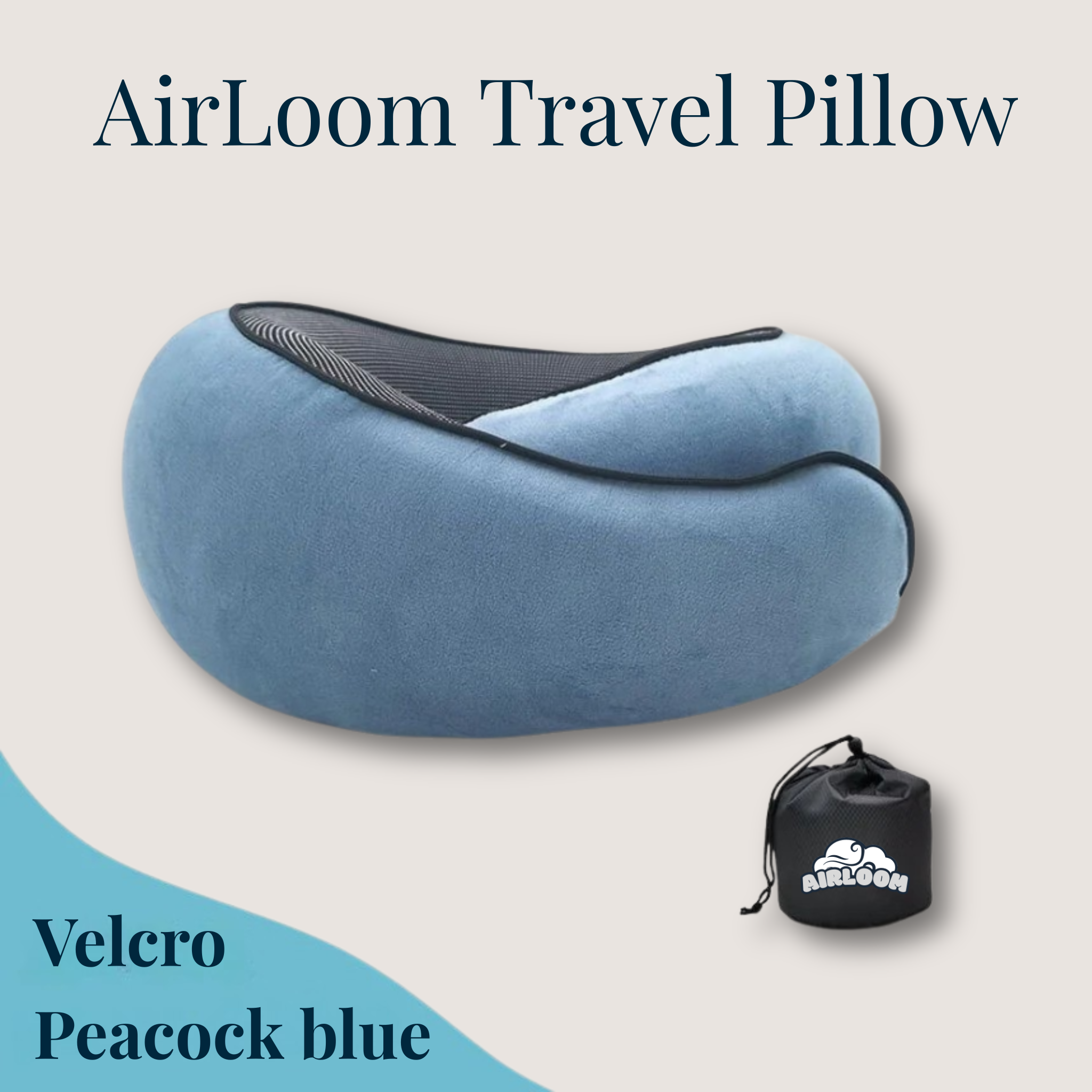 AirLoom  Travel Neck Pillow